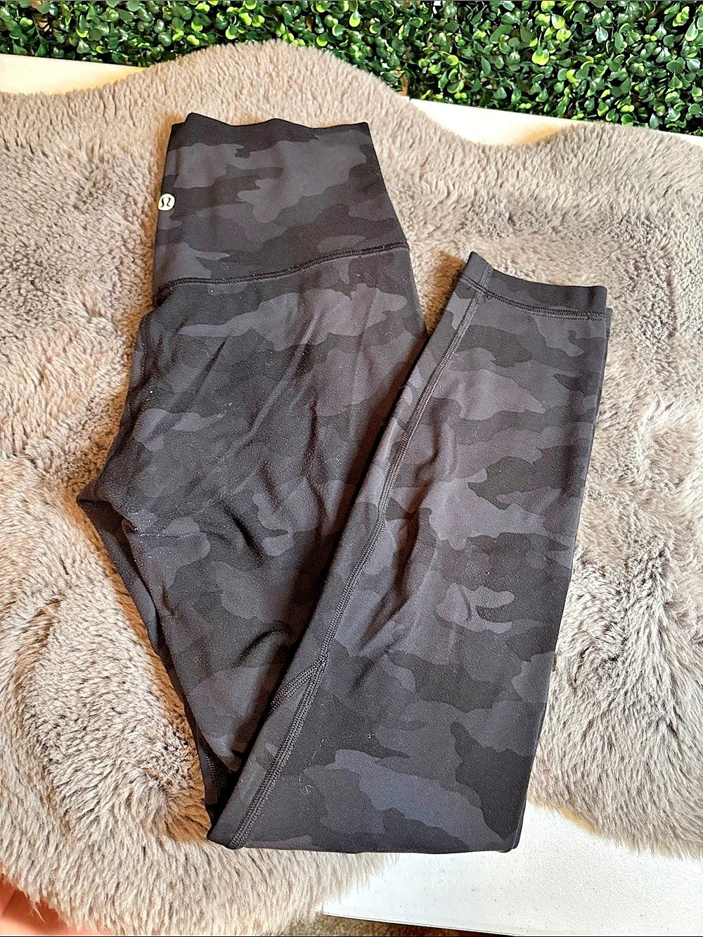Lululemon Align HR Legging 25" Camo Leggings Size 6
